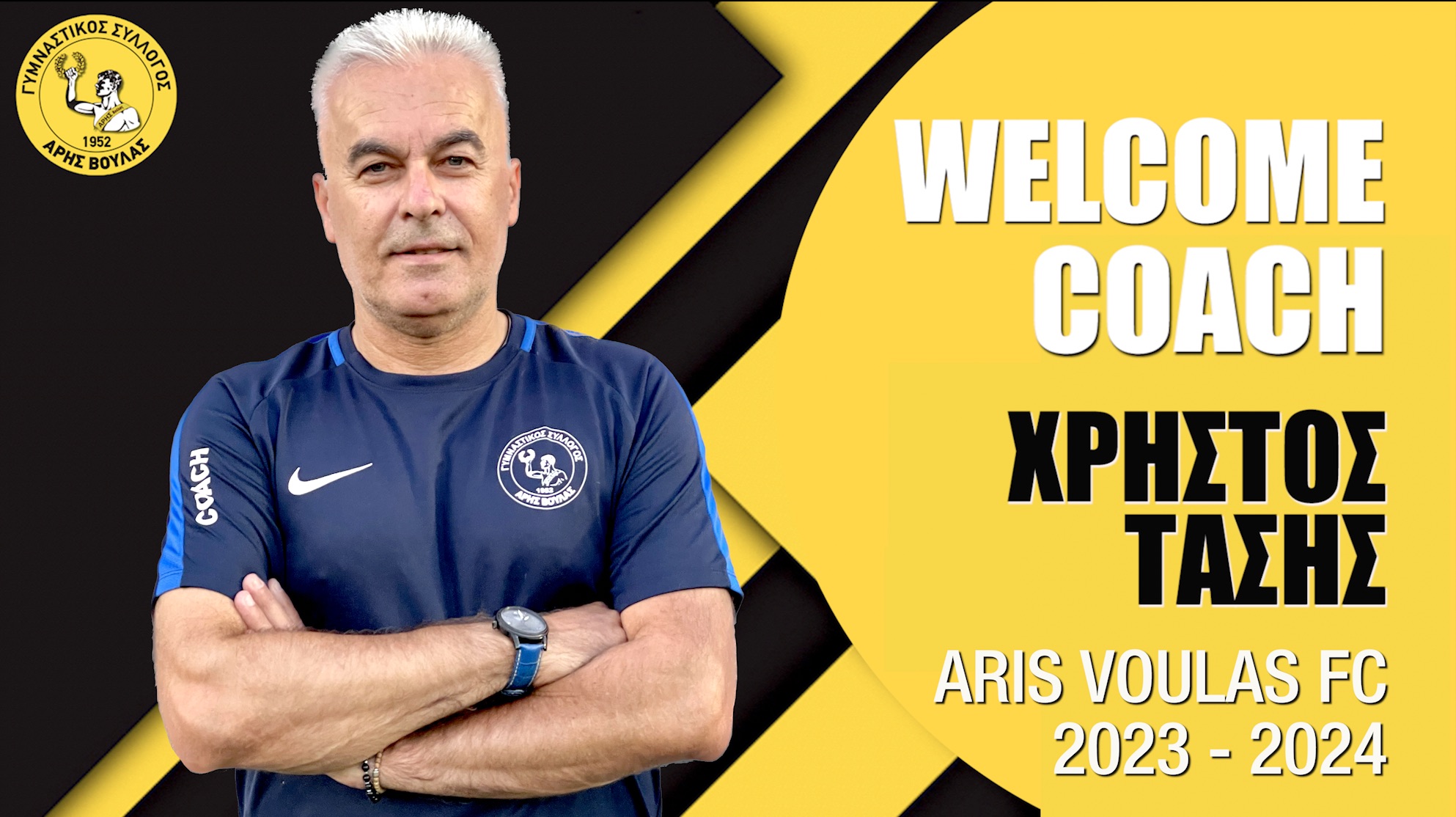 Welcome coach!!!